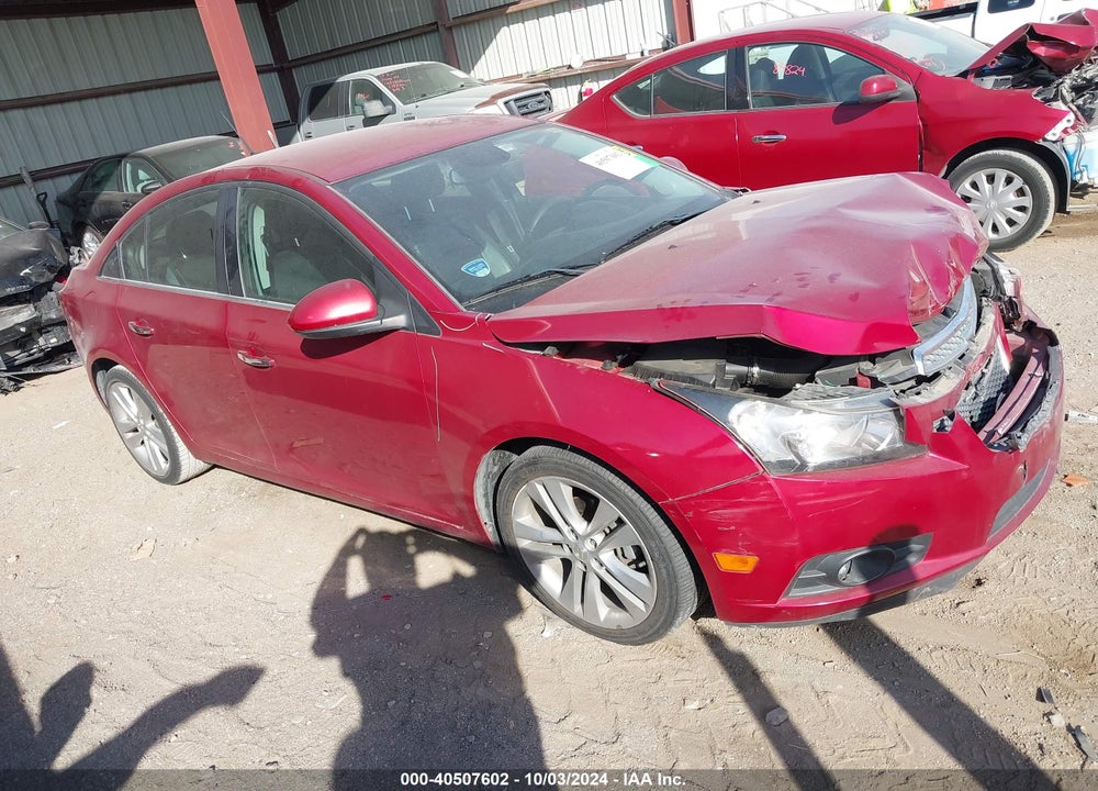 2012 CHEVROLET CRUZE LTZ VIN: 1G1PH5SC4C7373834
