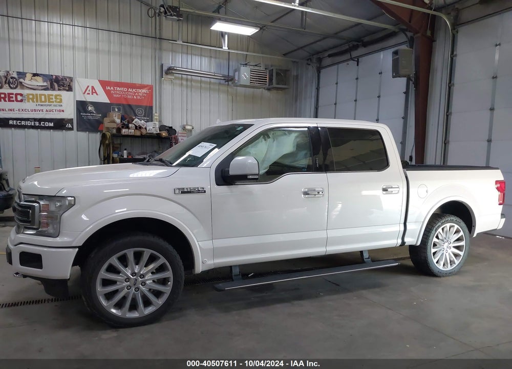 2018 FORD F-150 LIMITED VIN: 1FTEW1EGXJFB28955