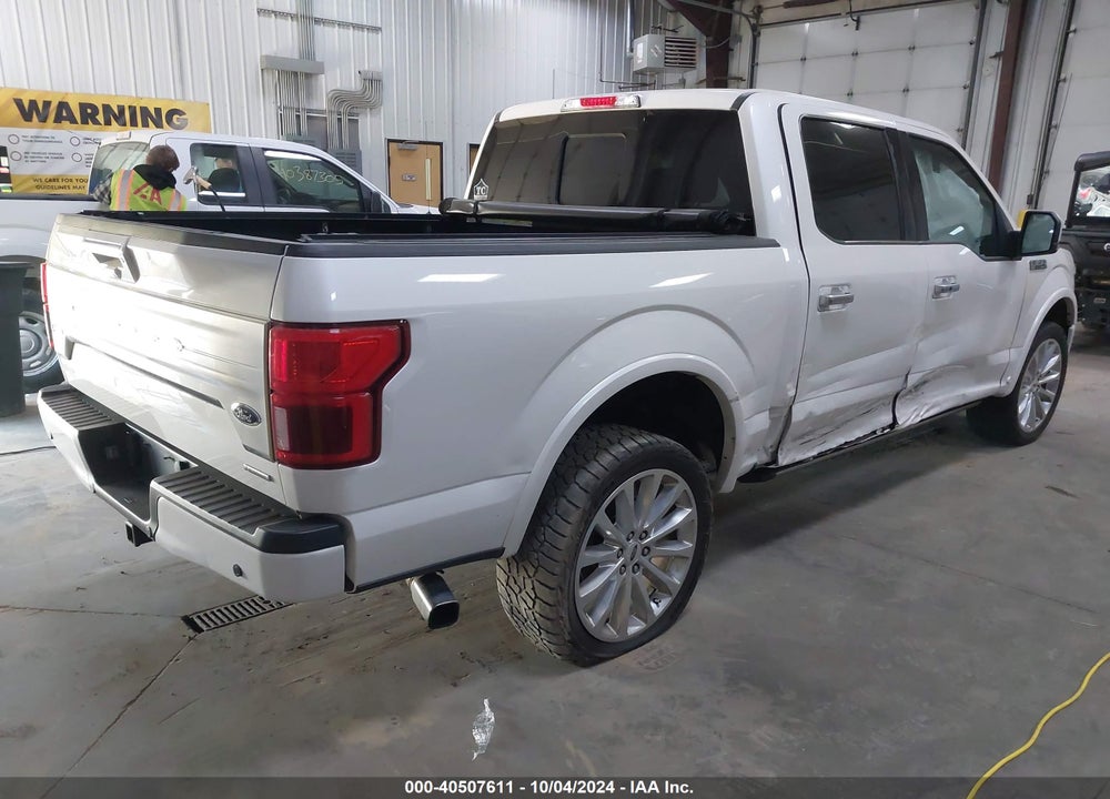 2018 FORD F-150 LIMITED VIN: 1FTEW1EGXJFB28955