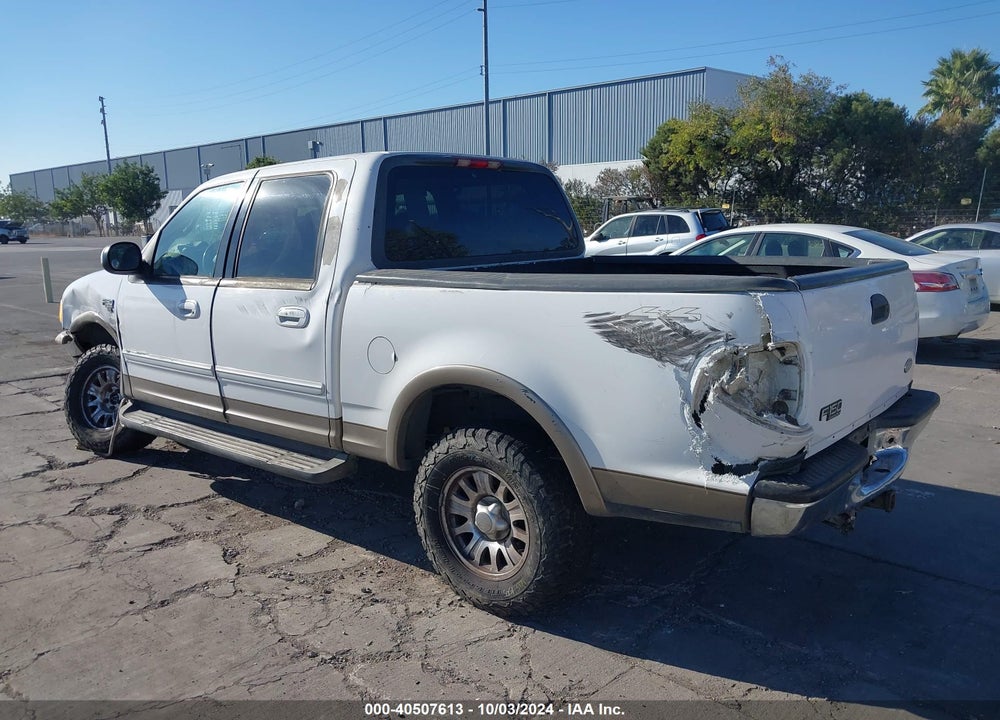 2001 FORD F-150 KING RANCH EDITION/LARIAT/XLT VIN: 1FTRW08L41KF40073