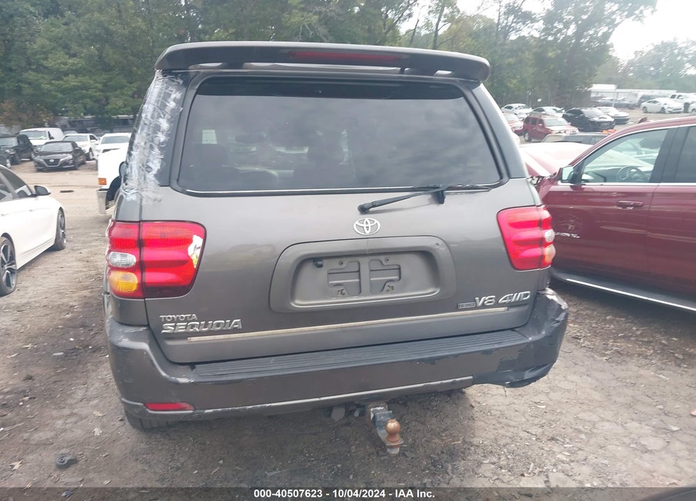 2003 TOYOTA SEQUOIA LIMITED V8 VIN: 5TDBT48A33S196702