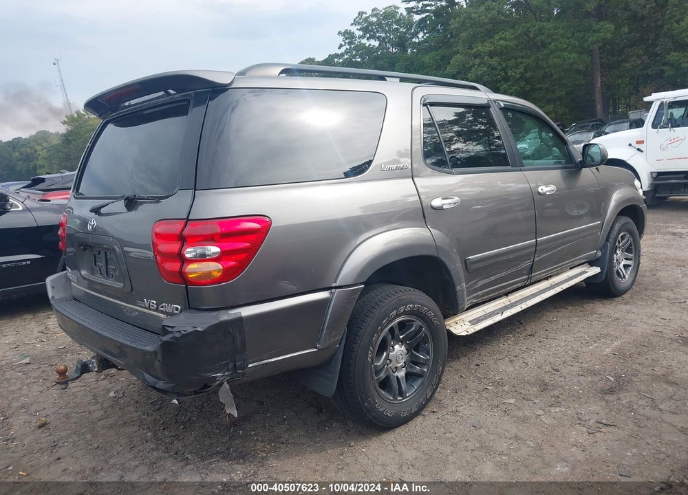 2003 TOYOTA SEQUOIA LIMITED V8 VIN: 5TDBT48A33S196702