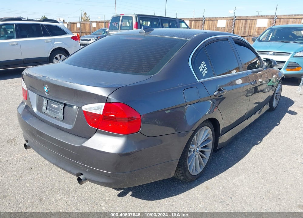 2008 BMW 335XI VIN: WBAVD53518A286099