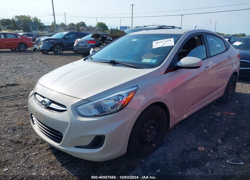 2016 HYUNDAI ACCENT SE VIN: KMHCT4AE3GU003849