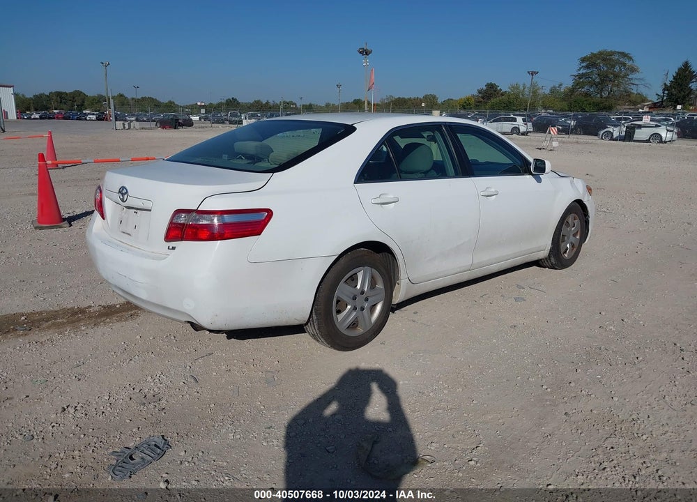 2009 TOYOTA CAMRY LE VIN: 4T4BE46K39R060677