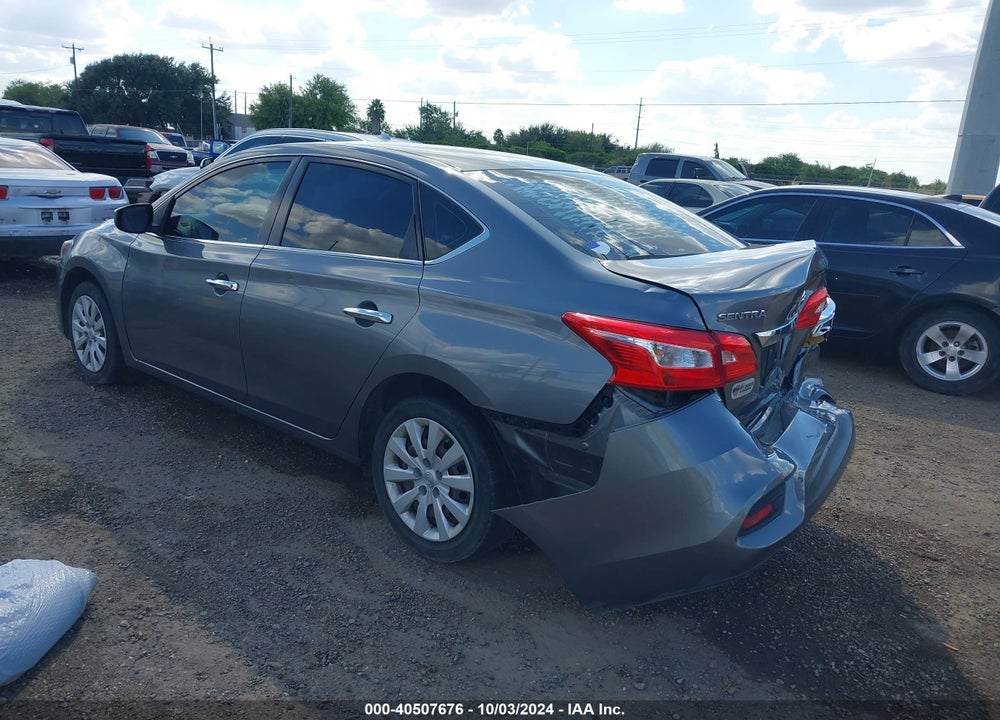 2018 NISSAN SENTRA S VIN: 3N1AB7AP1JY230692