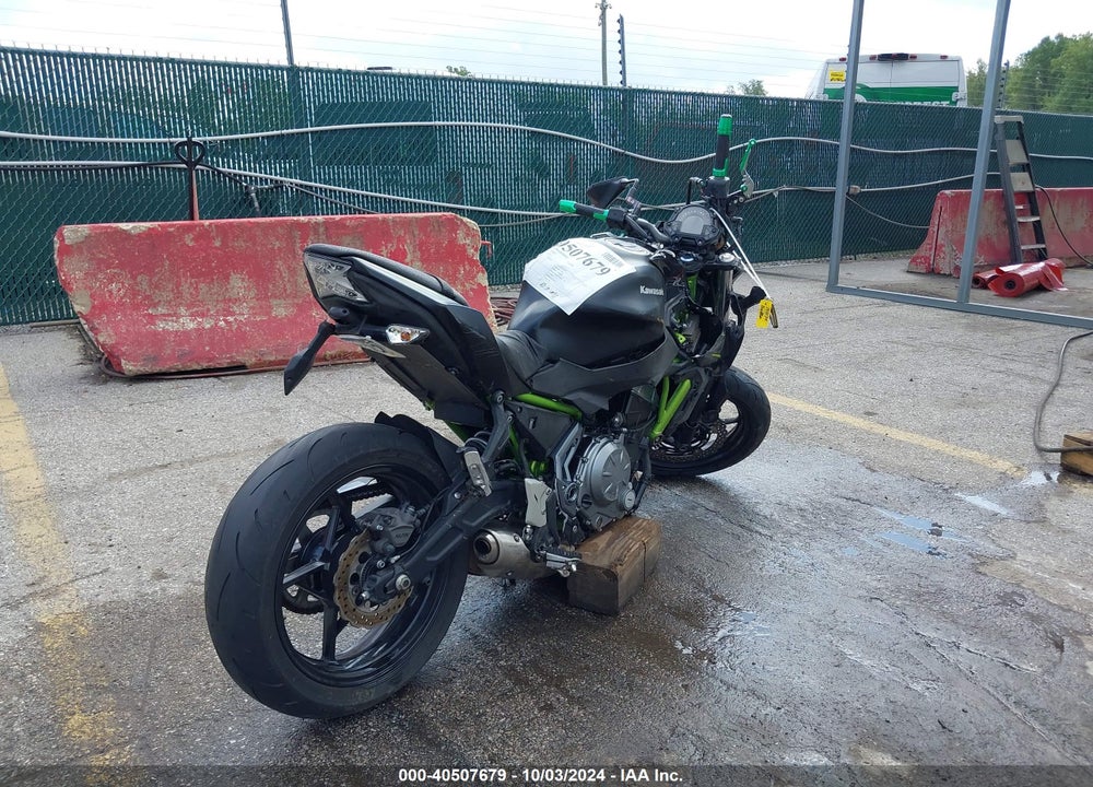2019 KAWASAKI ER650 G VIN: JKAEREG19KDA03107