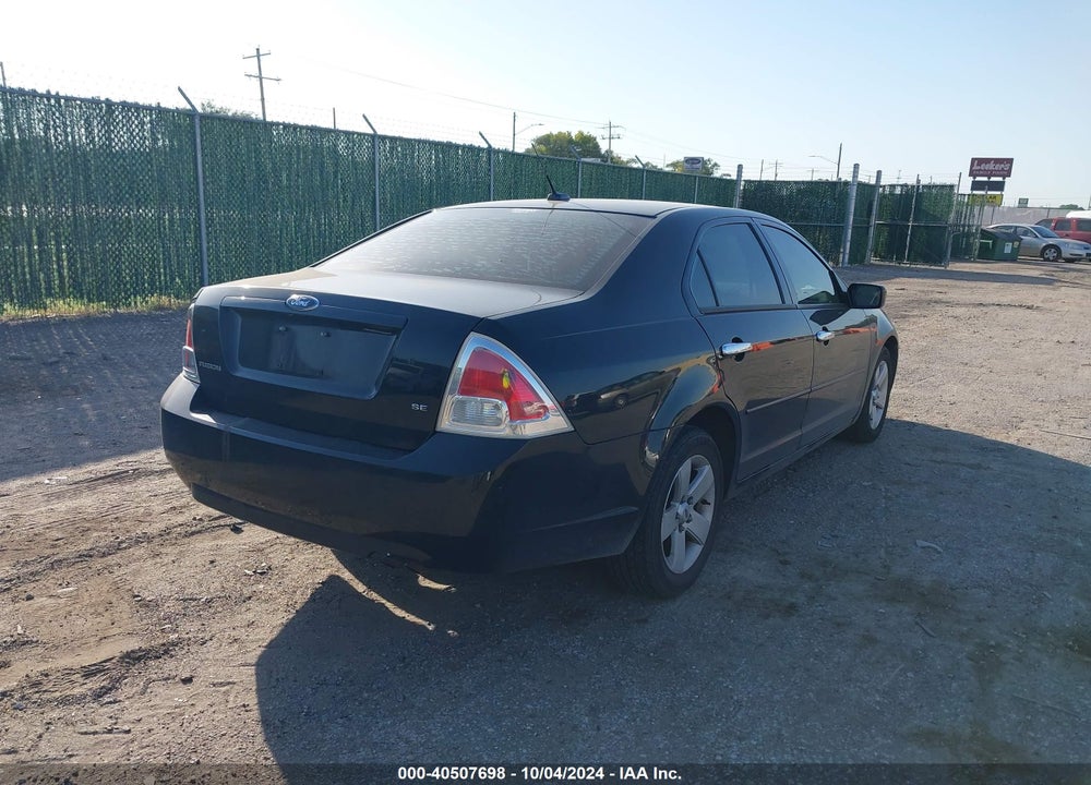 2008 FORD FUSION SE VIN: 3FAHP07ZX8R211436