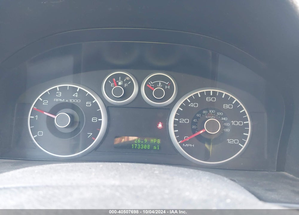 2008 FORD FUSION SE VIN: 3FAHP07ZX8R211436