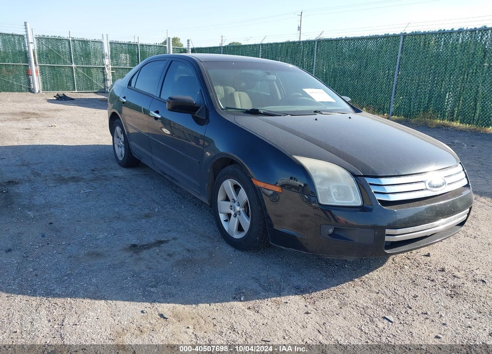 2008 FORD FUSION SE VIN: 3FAHP07ZX8R211436