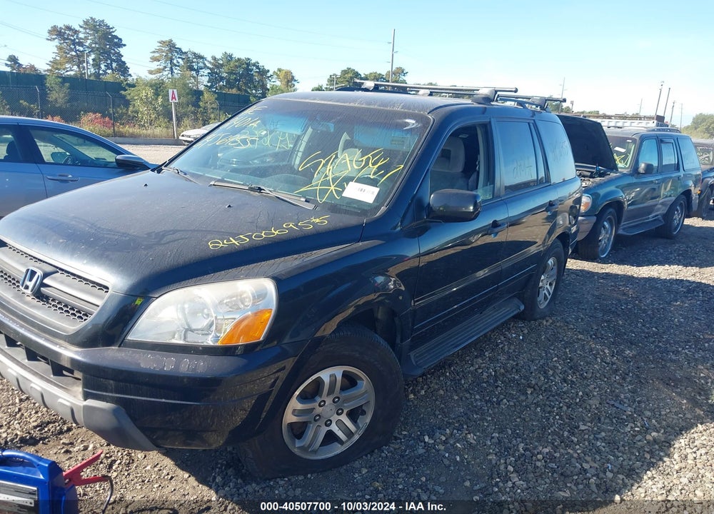 2004 HONDA PILOT VIN: 2HKYF18424H600753