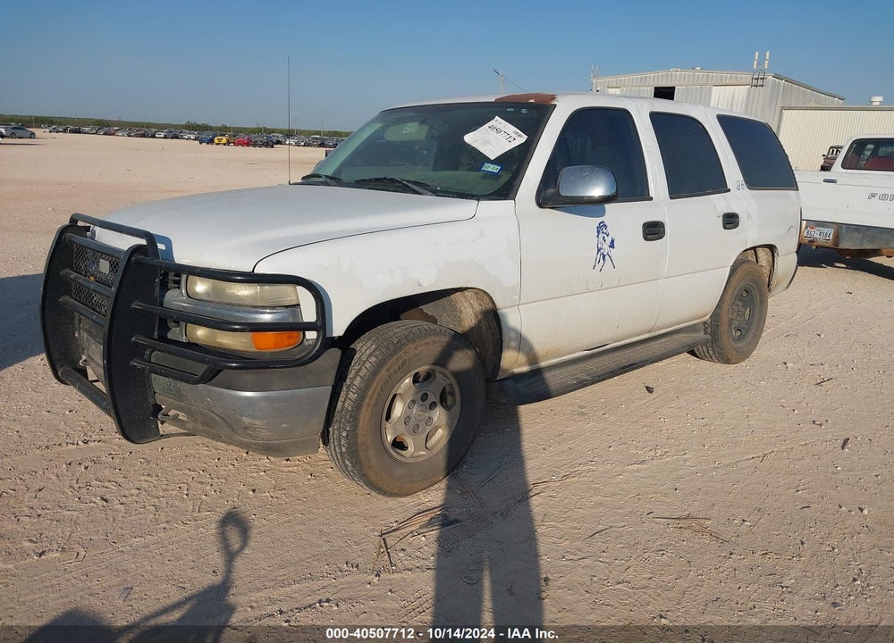 2005 CHEVROLET TAHOE POLICE VIN: 1GNEC13Z15R203955