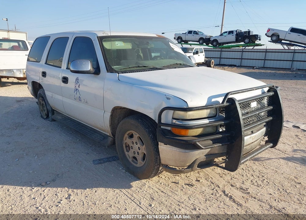 2005 CHEVROLET TAHOE POLICE VIN: 1GNEC13Z15R203955