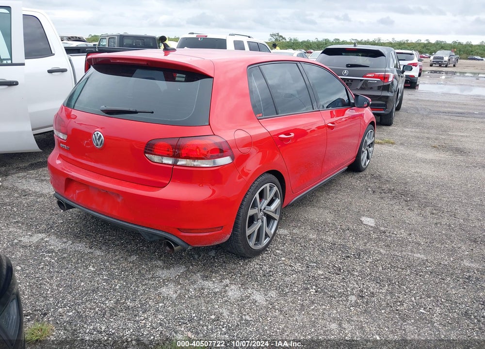 2011 VOLKSWAGEN GTI 4-DOOR VIN: WVWHV7AJ0BW218055