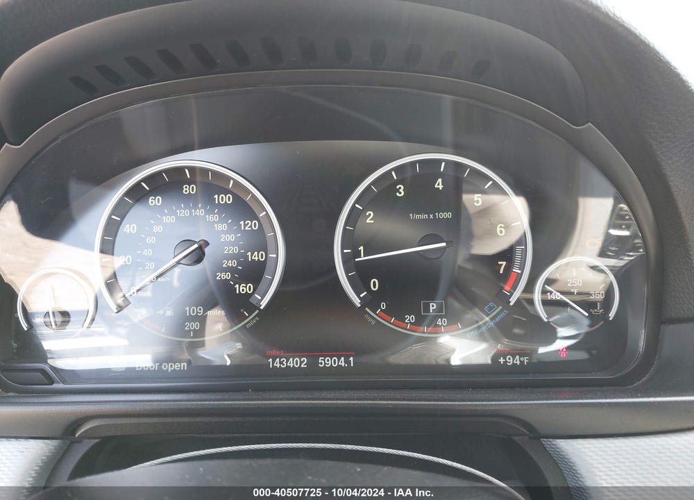 2011 BMW 550I VIN: WBAFR9C5XBDE82080
