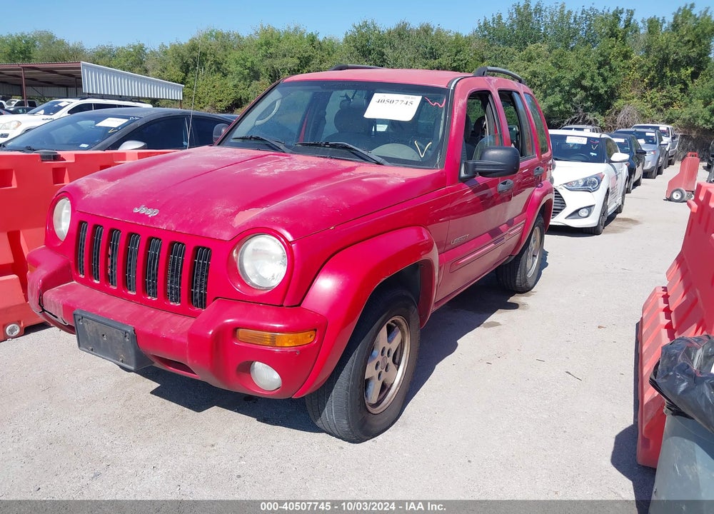 2004 JEEP LIBERTY LIMITED EDITION VIN: 1J4GK58K74W319601