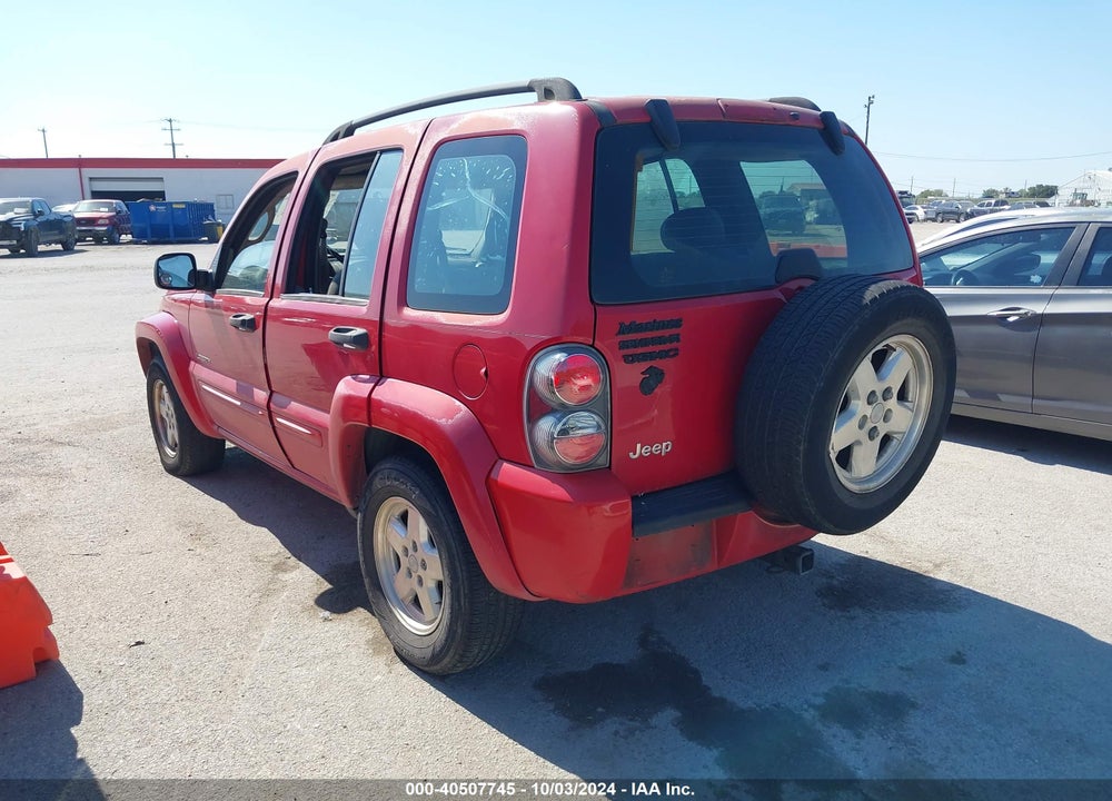 2004 JEEP LIBERTY LIMITED EDITION VIN: 1J4GK58K74W319601
