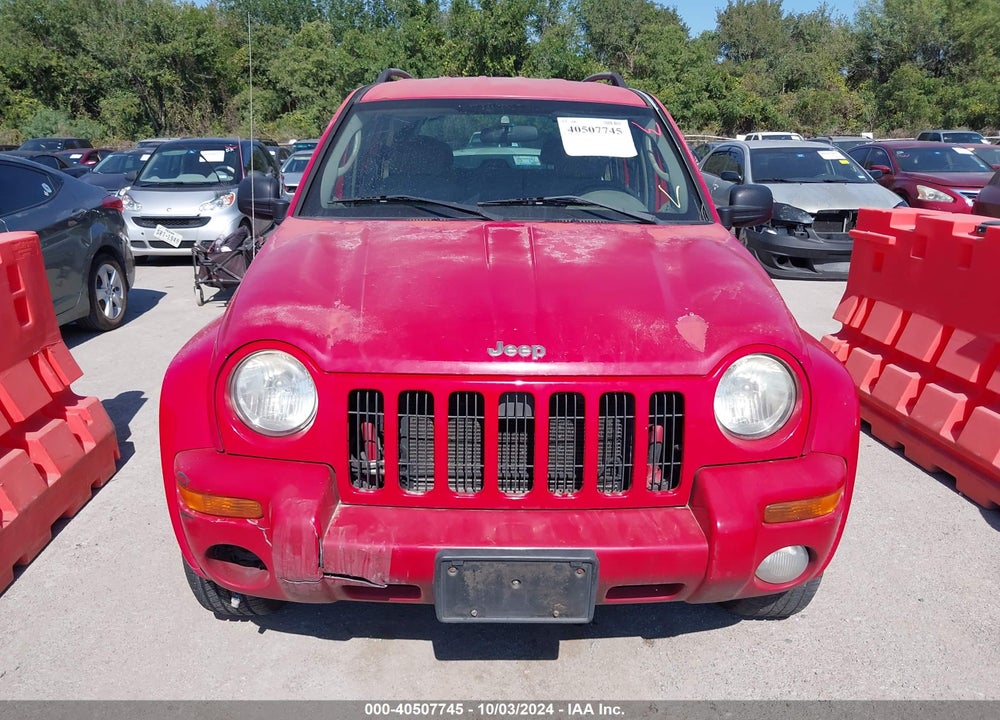 2004 JEEP LIBERTY LIMITED EDITION VIN: 1J4GK58K74W319601