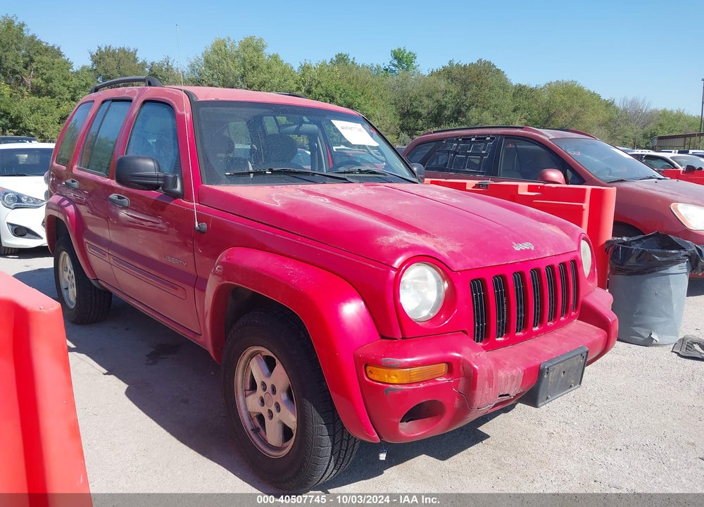 2004 JEEP LIBERTY LIMITED EDITION VIN: 1J4GK58K74W319601