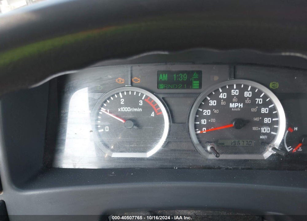 2013 ISUZU DSL REG VIN: JALE5W161D7300221