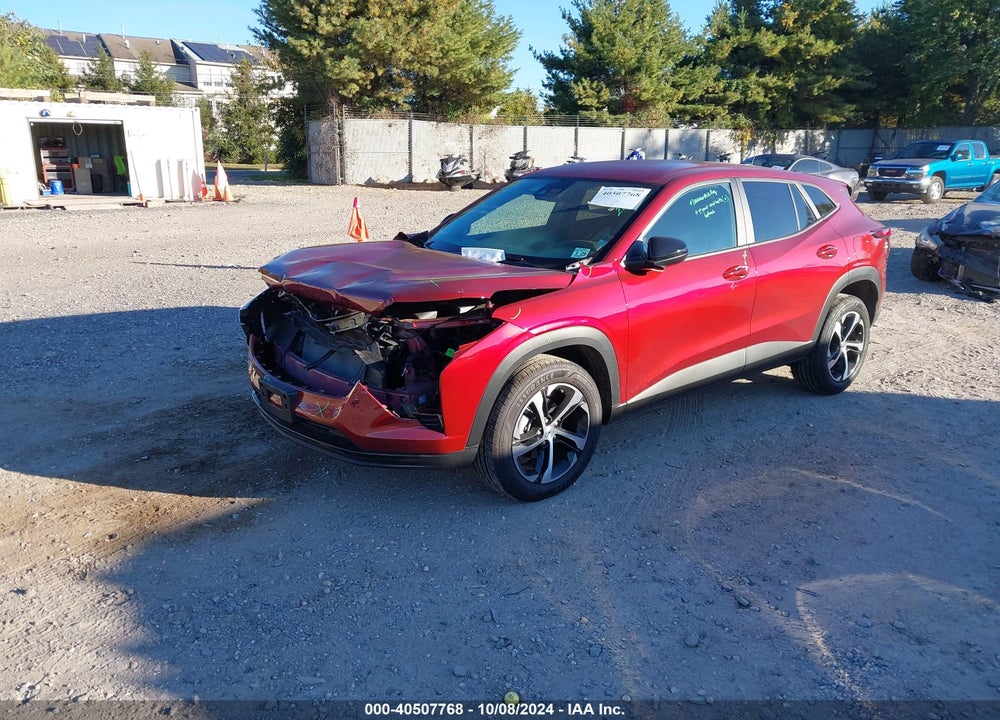 2024 CHEVROLET TRAX FWD 1RS VIN: KL77LGE28RC210105