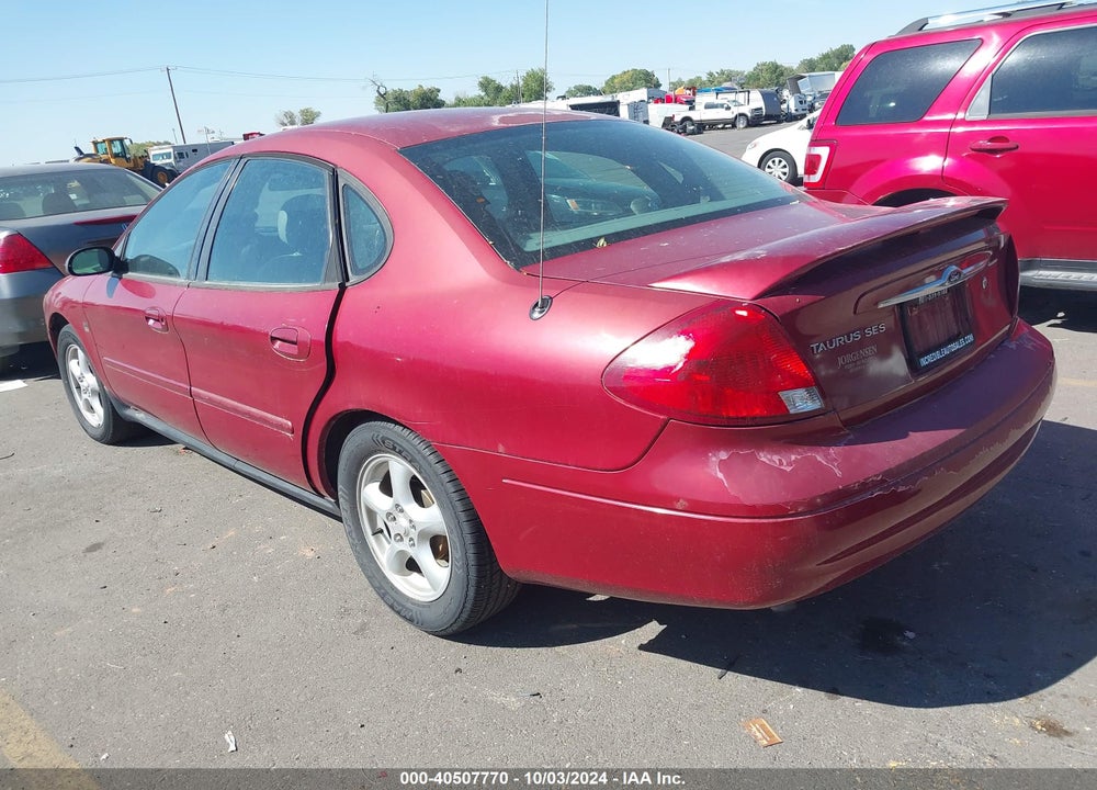 2003 FORD TAURUS SES VIN: 1FAFP55S73G205085