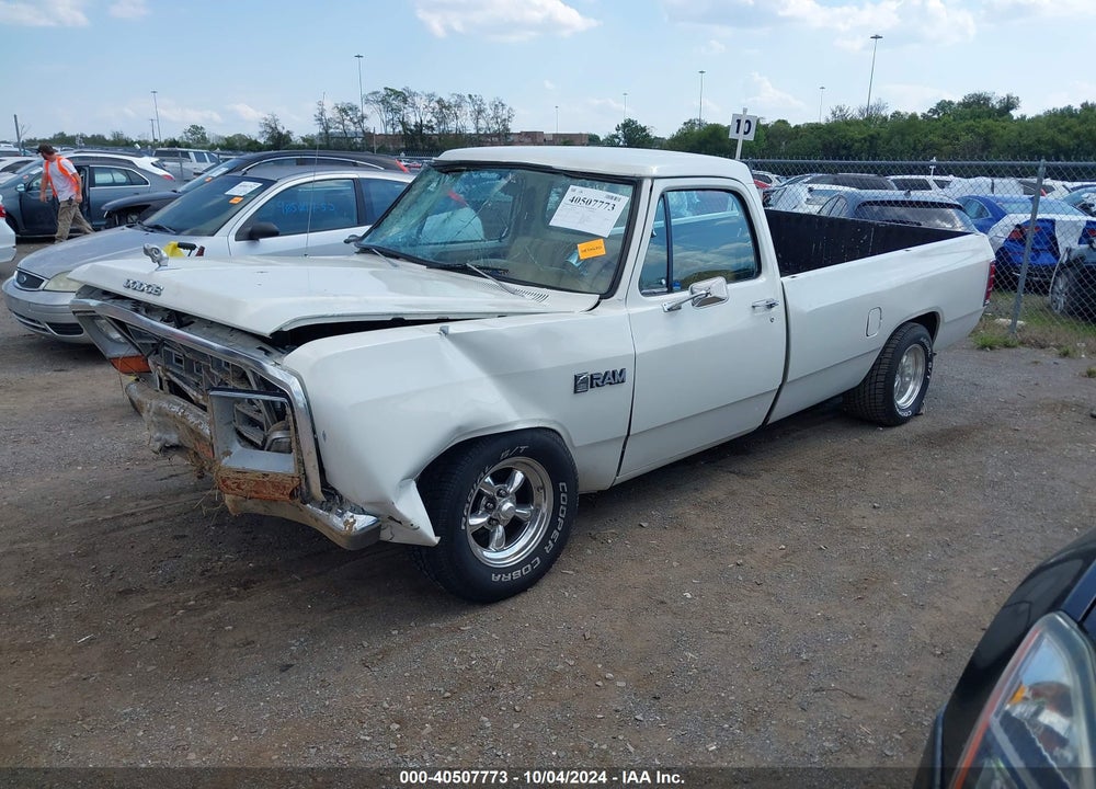 1981 DODGE D-SERIES D150 VIN: 1B7FD14E7BS183348