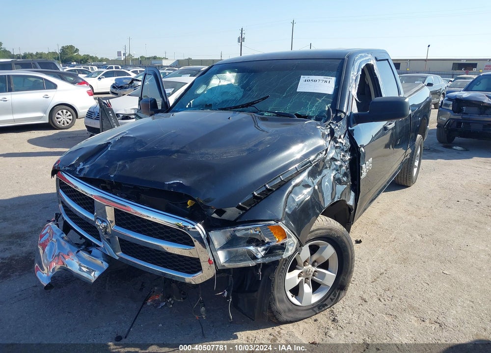 2019 RAM 1500 CLASSIC TRADESMAN QUAD CAB 4X2 6'4 BOX VIN: 1C6RR6FG5KS730764
