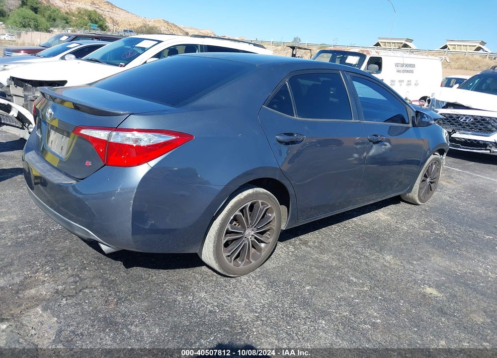 2014 TOYOTA COROLLA S PLUS VIN: 5YFBURHE7EP036055