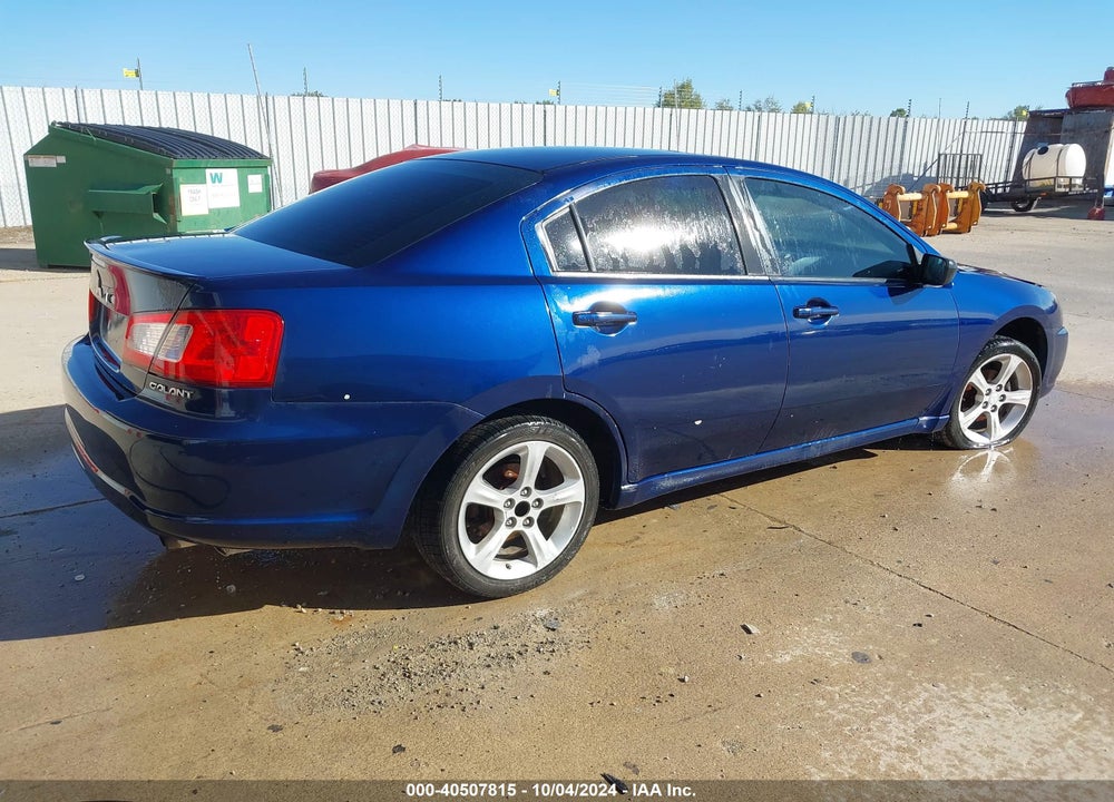 2009 MITSUBISHI GALANT VIN: 4A3AB36FX9E002668