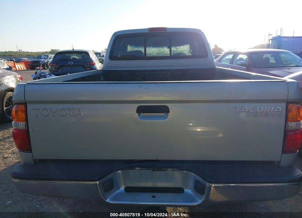 2001 TOYOTA TACOMA BASE V6 VIN: 5TEWN72N91Z857058