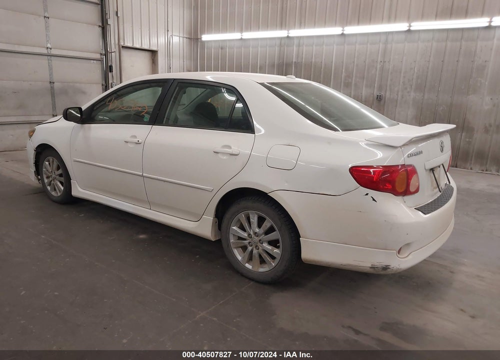 2009 TOYOTA COROLLA S VIN: 1NXBU40E09Z131835