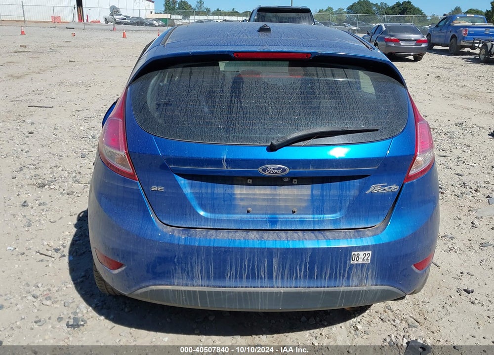 2019 FORD FIESTA SE VIN: 3FADP4EJ0KM118559