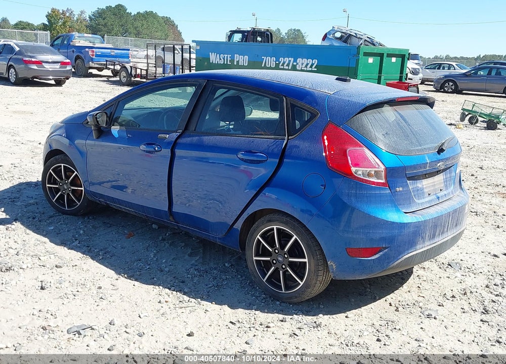 2019 FORD FIESTA SE VIN: 3FADP4EJ0KM118559
