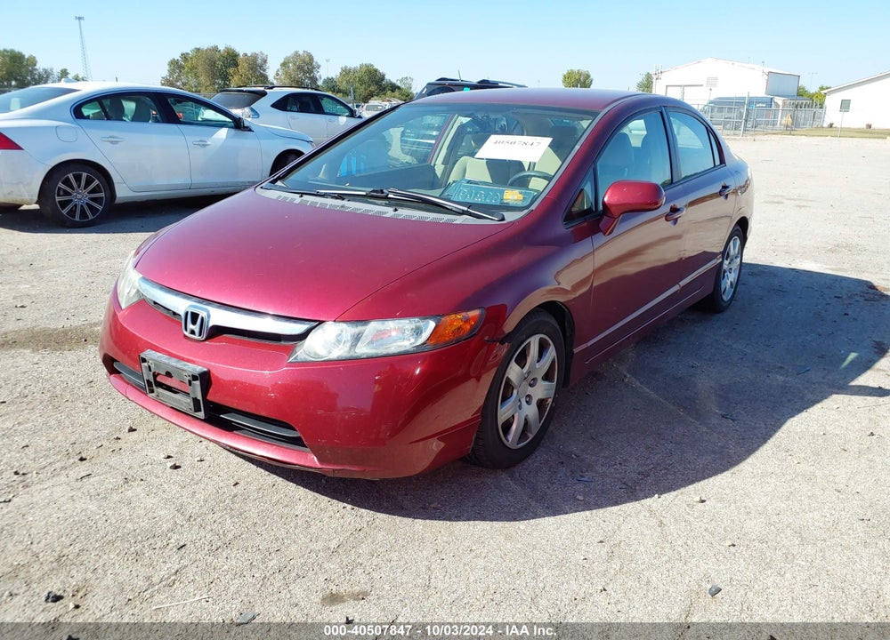 2007 HONDA CIVIC LX VIN: 1HGFA16577L087468