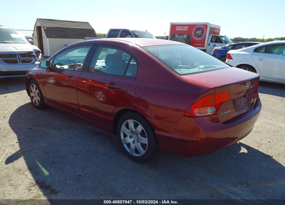 2007 HONDA CIVIC LX VIN: 1HGFA16577L087468