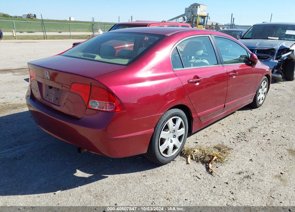 2007 HONDA CIVIC LX VIN: 1HGFA16577L087468