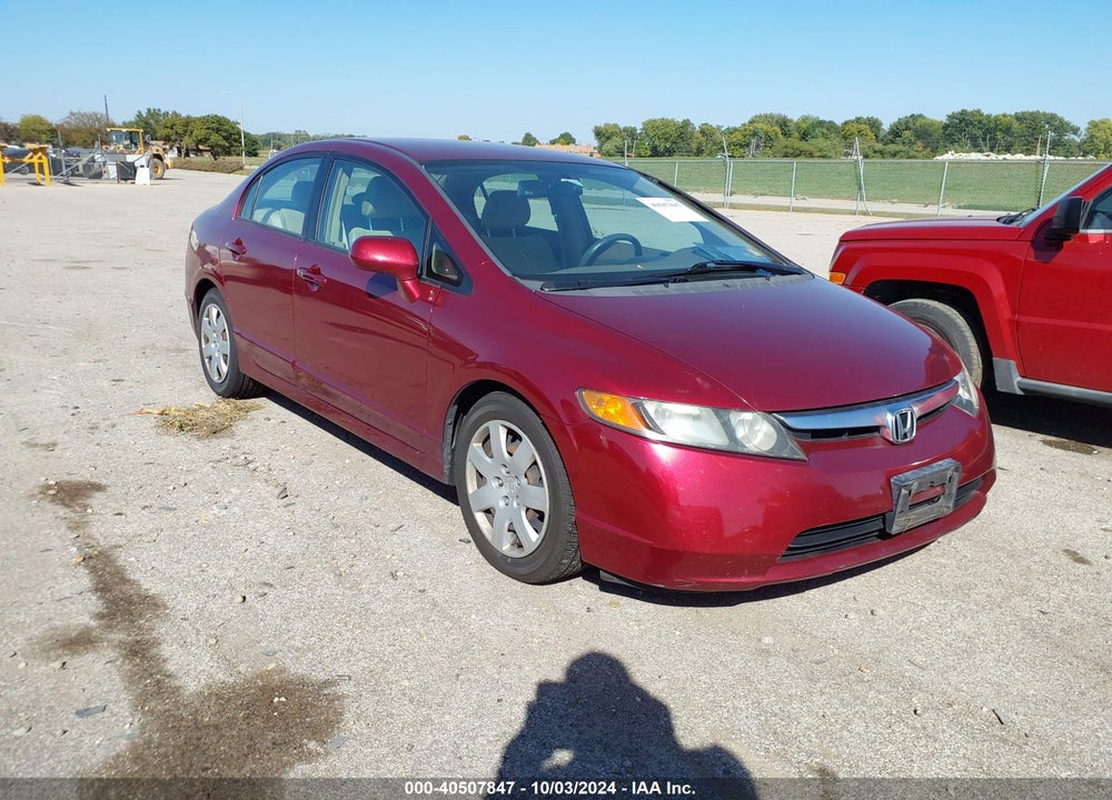 2007 HONDA CIVIC LX VIN: 1HGFA16577L087468