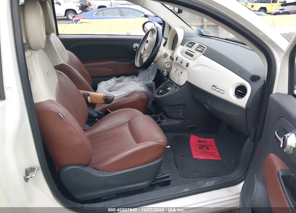 2013 FIAT 500 LOUNGE VIN: 3C3CFFCR9DT753645