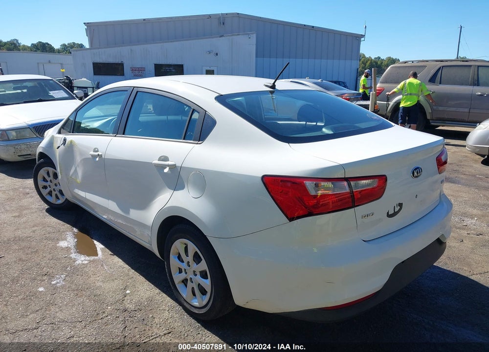 2016 KIA RIO LX VIN: KNADM4A31G6669274