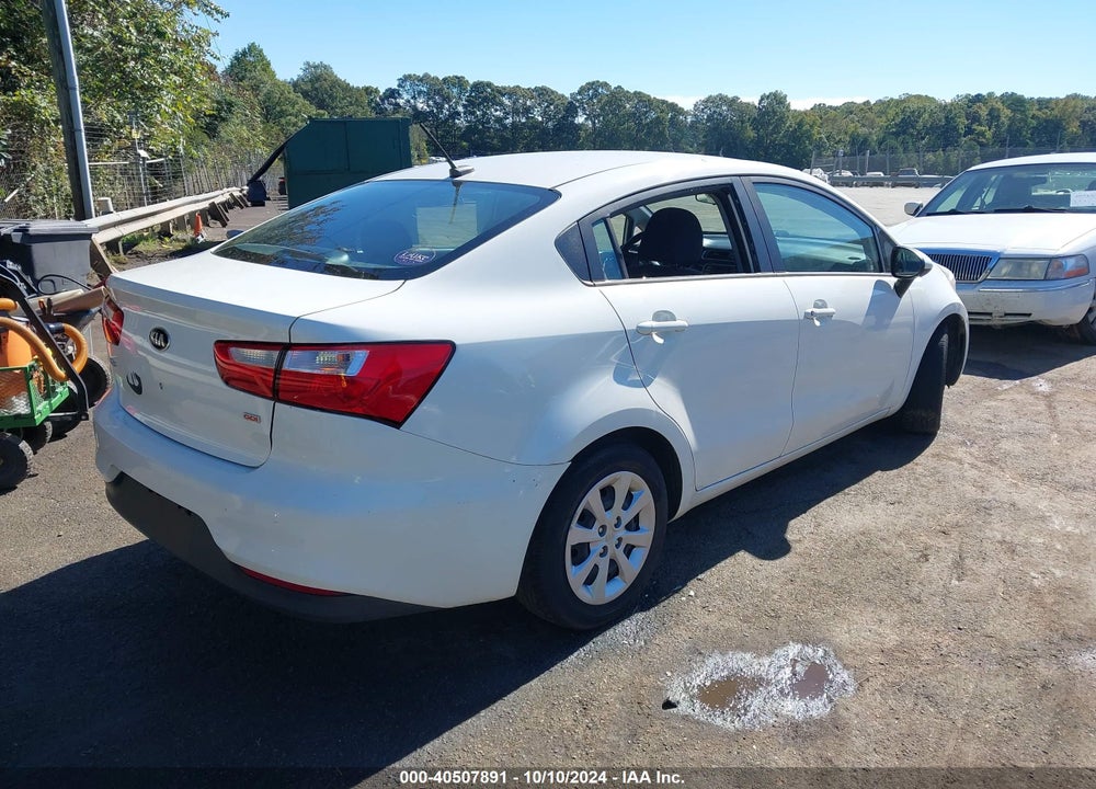 2016 KIA RIO LX VIN: KNADM4A31G6669274