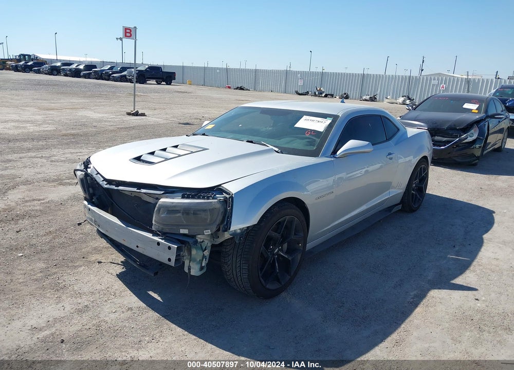 2014 CHEVROLET CAMARO 1SS VIN: 2G1FS1EW8E9172192