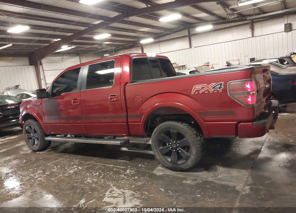 2013 FORD F-150 LARIAT VIN: 1FTFW1EF0DFB64430