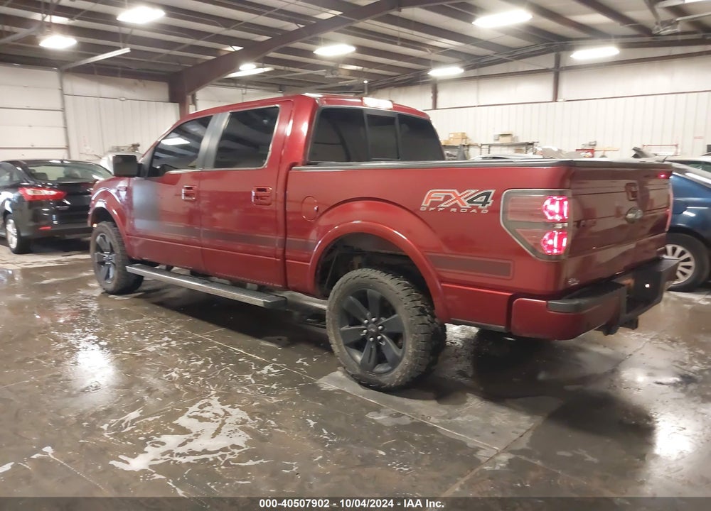2013 FORD F-150 LARIAT VIN: 1FTFW1EF0DFB64430