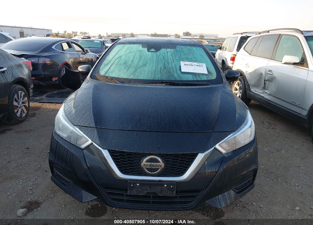 2021 NISSAN VERSA SV XTRONIC CVT VIN: 3N1CN8EV6ML884233