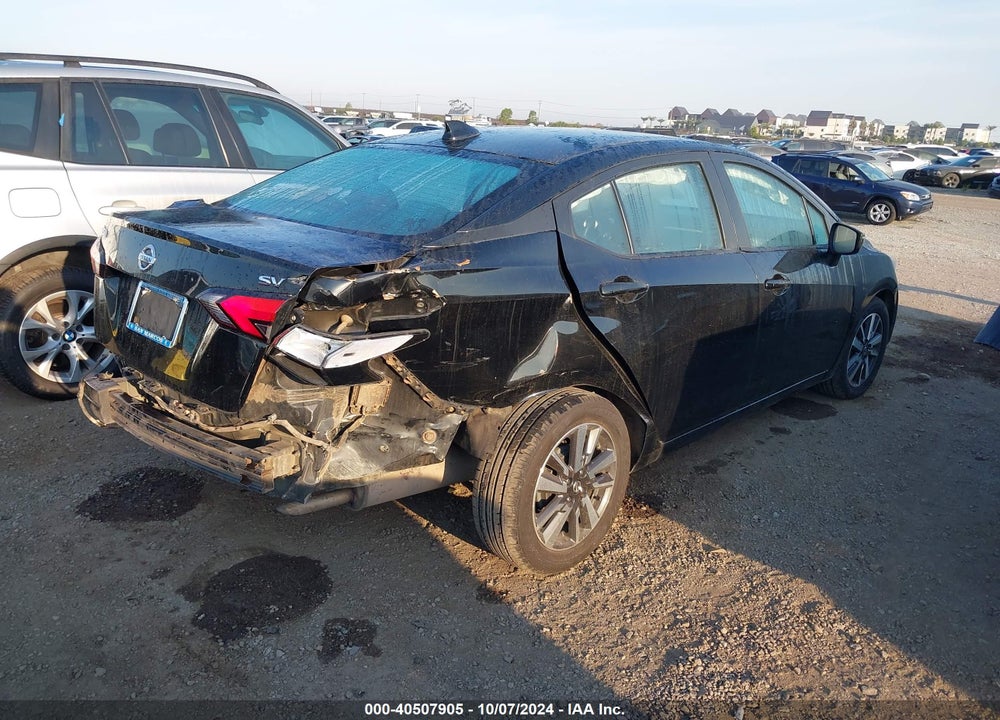 2021 NISSAN VERSA SV XTRONIC CVT VIN: 3N1CN8EV6ML884233