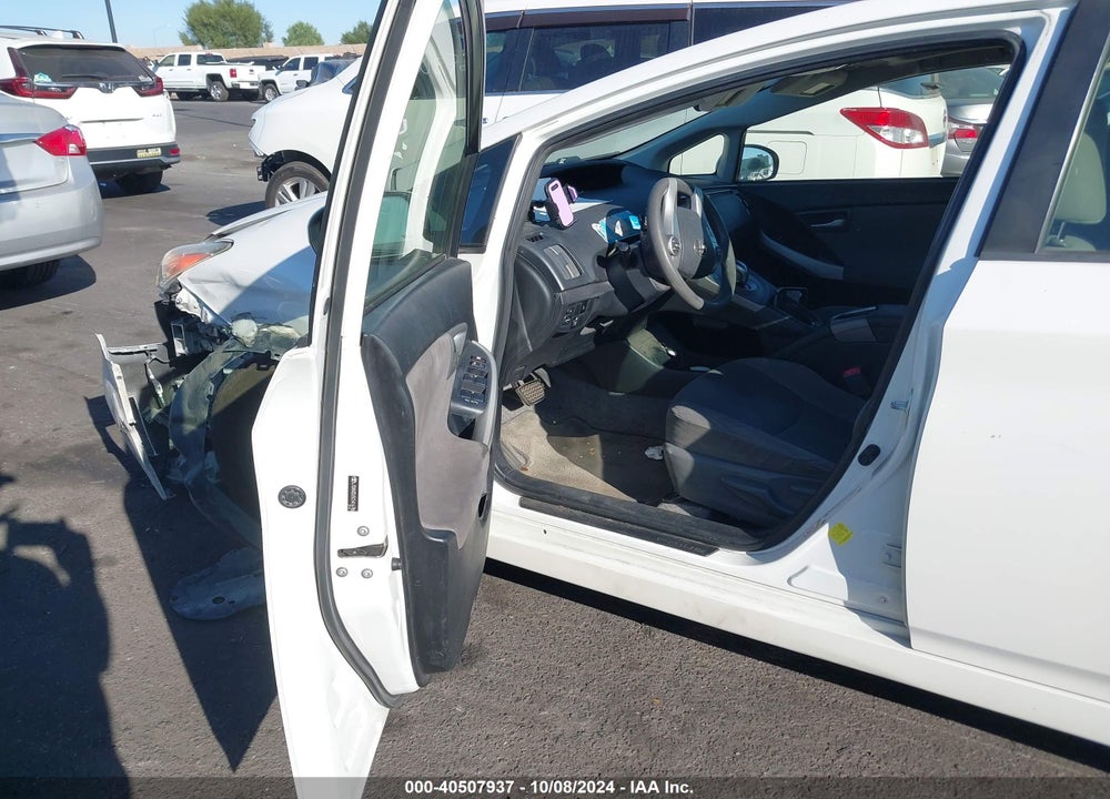 2012 TOYOTA PRIUS THREE VIN: JTDKN3DU5C5416786