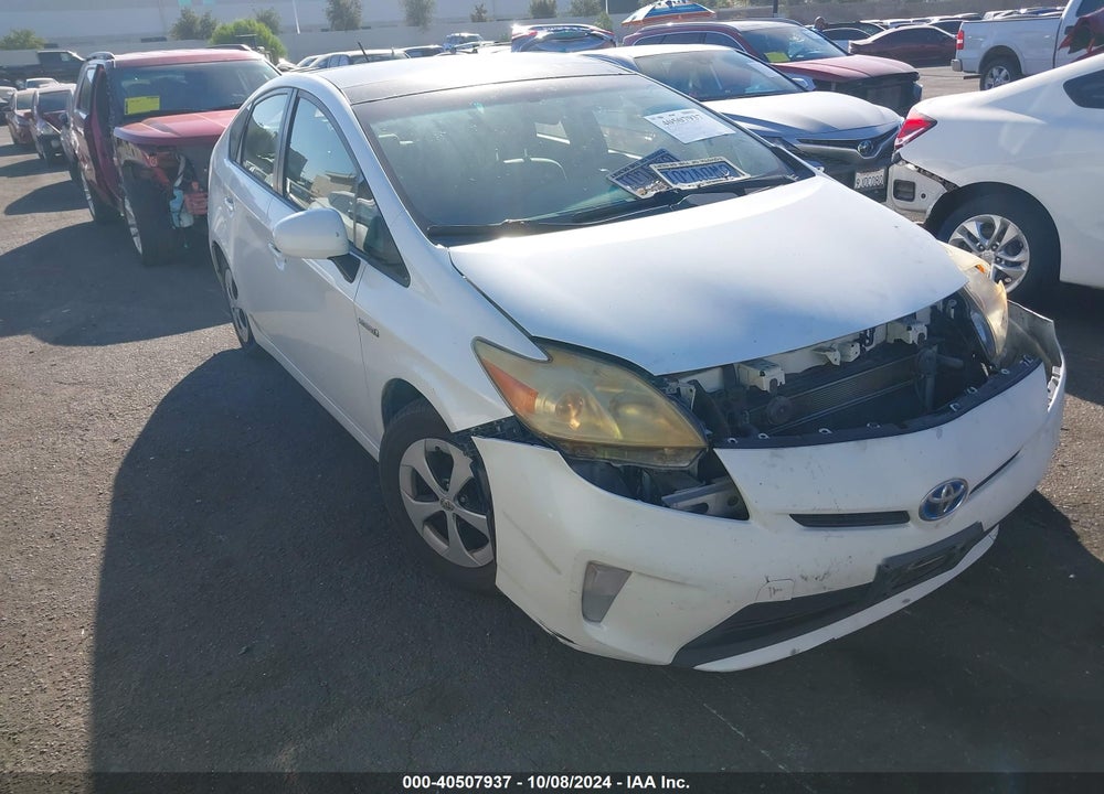 2012 TOYOTA PRIUS THREE VIN: JTDKN3DU5C5416786