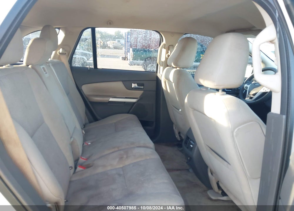 2011 FORD EDGE SEL VIN: 2FMDK4JC3BBA94867