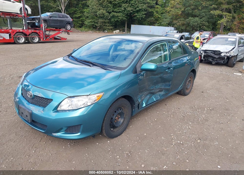 2009 TOYOTA COROLLA LE VIN: 1NXBU40E29Z076921